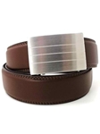 KORE Essentials Brown Evolve Buckle and Belt Stainless Steel KOREBELT1001-02 - Spring 2014 Collection Belts | Sam's Tailoring Fine Men's Clothing