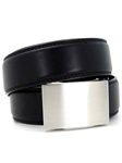 KORE Essentials Black Eureka Buckle and Belt Stainless Steel KOREBELT1002-01 - Spring 2014 Collection Belts | Sam's Tailoring Fine Men's Clothing