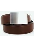 KORE Essentials Brown Eureka Buckle and Belt Stainless Steel KOREBELT1002-02 - Spring 2014 Collection Belts | Sam's Tailoring Fine Men's Clothing