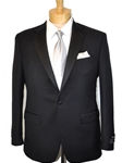 Paul Betenly Black Nelson/Florence F-F 100% W Tuxedo 6N0001 - Spring and Summer 2021 Collection Tuxedos | Sam's Tailoring Fine Men's Clothing