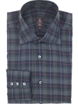 Robert Talbott Grey Windowpane Check Trim Fit Estate Sutter Dress Shirt F2246B42-53 - Spring 2016 Collection Dress Shirts | Sam's Tailoring Fine Men's Clothing