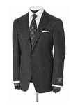 Hickey Freeman Charcoal with Blue Stripe Traveler Suit 45300505B003 - Fall 2014 Collection Suits | Sam's Tailoring Fine Men's Clothing