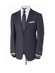 Hickey Freeman Blue Glenplaid Tasmanian Suit 45305500B003 - Spring 2015 Collection Suits | Sam's Tailoring Fine Men's Clothing