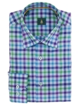 Robert Talbott Royal Anderson Plaid Check Spread Collar Classic Fit Sport Shirt LUM4400B-02 - Spring 2015 Collection Sport Shirts | Sam's Tailoring Fine Men's Clothing