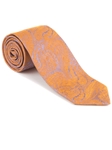 Robert Talbott Orange with Paisley Design Sudbury Sky Best of Class Tie 58141E0-03 - Spring 2015 Collection Best Of Class Ties | Sam's Tailoring Fine Men's Clothing