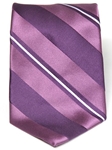 Valentino Lavender Stripe Silk Tie 1323 - Ties | Sam's Tailoring Fine Men's Clothing