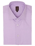 Robert Talbott Purple Solid Dobby Trim Fit Estate Sutter Dress Shirt FG45XB3V-73 - Spring 2015 Collection Dress Shirts | Sam's Tailoring Fine Men's Clothing