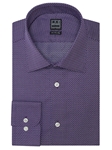Ike Behar Black Label Regular Fit Print Dress Shirt Purple 28B0575-500 - Spring 2015 Collection Dress Shirts | Sam's Tailoring Fine Men's Clothing