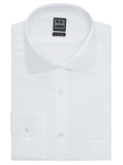 Ike Behar Black Label Regular Fit Solid Dress Shirt White 28B0582-100 - Spring 2015 Collection Dress Shirts | Sam's Tailoring Fine Men's Clothing