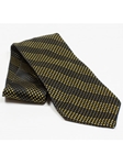 Jhane Barnes Black and Yellow Check Silk Tie JLPJBT0011 - Ties or Neckwear | Sam's Tailoring Fine Men's Clothing