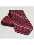 Jhane Barnes Red with Multi-Color Stripes Silk Tie JLPJBT0080 - Ties or Neckwear | Sam's Tailoring Fine Men's Clothing