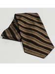 Jhane Barnes Brown with Stripes Silk Tie JLPJBT0089 - Ties or Neckwear | Sam's Tailoring Fine Men's Clothing