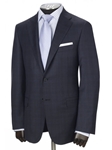 Hickey Freeman New Navy Plaid Tasmanian Suit 51303013B003 - Fall 2015 Collection Suits | Sam's Tailoring Fine Men's Clothing
