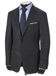 Hickey Freeman Grey Plaid Cashmere Suit 55306402H003 - Fall 2015 Collection Suits | Sam's Tailoring Fine Men's Clothing