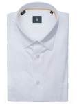 Robert Talbott White with Stripes Anderson Sport Shirt LUM460GG-03 - Sport Shirts | Sam's Tailoring Fine Men's Clothing