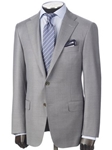 Hickey Freeman Light Grey Tasmanian Suit 61301101H003 - Suits | Sams Tailoring