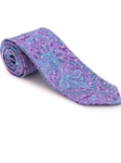 Robert Talbott Purple with Paisley Design Regent Seven Fold Tie 50025M0-01 - Spring 2016 Collection Seven Fold Ties | Sam's Tailoring Fine Men's Clothing