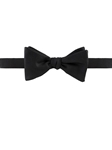 Robert Talbott Black Faille Bow Tie 010010C-01 - Spring 2016 Collection Bow Ties and Sets | Sam's Tailoring Fine Men's Clothing