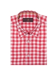 Robert Talbott White and Red Check Design Classic Fit Anderson II Sport Shirt LUM16062-01 - Spring 2016 Collection Sport Shirts | Sam's Tailoring Fine Men's Clothing