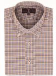 Blue, Brown, Canary & White check Estate Dress Shirt |  Robert Talbott New Shirts  Collection 2016 | Sams Tailoring