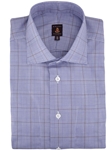 Navy and Brown Glen Plaid Dress Shirt | Robert Talbott Spring Collection 2016 | Sams Tailoring