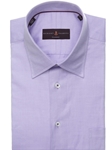 Purple Mini Herringbone Classic Dress Shirt| Robert Talbott Spring Collection 2016 | Sams Tailoring