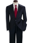 Hart Schaffner Marx Navy Herringbone Suit 167-389705-054 - Suits | Sam's Tailoring Fine Men's Clothing