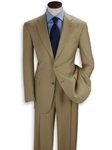 Hart Schaffner Marx Tan Solid Suit 195-750313-054 - Suits | Sam's Tailoring Fine Men's Clothing