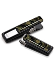 Black with Camo Anodized Aluminum Money Clip | M-Clip New Money Clip | Sams Tailoring