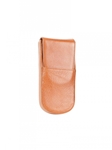 Tan Three Pen Leather Case | Aston Leather Men's Collection | Sams Tailoring