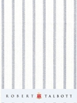 White, Blue & Navy Doby Tick Stripe Custom Shirt | Robert Talbott Custom Shirts | Sams Tailoring