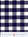 White Bold & Navy 3/8" Check Custom Shirt | Robert Talbott Custom Shirts | Sams Tailoring