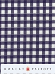 White & Navy Twill Check Custom Shirt  | Robert Talbott Custom Shirts | Sams Tailoring