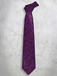 Pattern Precious Silk Tie | Italo Ferretti Spring Summer Collection | Sam's Tailoring