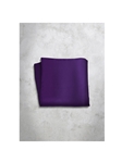 Purple Silk Satin Men's Handkerchief | Italo Ferretti Super Class Collection | Sam's Tailoring