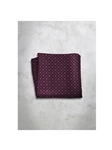 Pattren Design Silk Satin Men's Handkerchief  | Italo Ferretti Super Class Collection | Sam's Tailoring