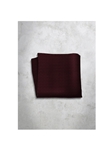 Bordeaux Pattern Design Silk Satin Men's Handkerchief  | Italo Ferretti Super Class Collection | Sam's Tailoring