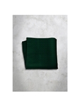 Dark Green Pattern Design Silk Satin Men's Handkerchief  | Italo Ferretti Super Class Collection | Sam's Tailoring