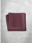 Brown Stripes Design Silk Satin Men's Handkerchief  | Italo Ferretti Super Class Collection | Sam's Tailoring