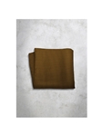 Dark Brown Polka Dots Design Silk Satin Men's Handkerchief | Italo Ferretti Super Class Collection | Sam's Tailoring