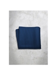 Blue Polka Dots Design Silk Satin Men's Handkerchief | Italo Ferretti Super Class Collection | Sam's Tailoring