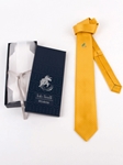 Green Polka Dots Design Silk Satin BOVESPA Tie | Italo Ferretti Bull Collection | Sams Tailoring Fine Men's Clothing