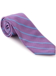 Robert Talbott Purple with Stripe Ambassador Estate Tie 40202I0-05 - Spring 2016 Collection Estate Ties | Sam's Tailoring Fine Men's Clothing