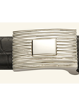 "The Old Flute" 1 1/4 Buckle | W.Kleinberg Sterling Buckles Collection | Sam's Tailoring