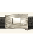 "The Old Flute" 1 1/8 Buckle  | W.Kleinberg Sterling Buckles Collection | Sam's Tailoring