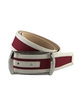 Red "Palm Beach" Tech Belt | Betenly Golf Belts Collection | Sam's Tailoring