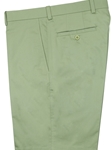 Celadon "Bellingham" Flat Front Short | Aristo18 Shorts Collection | Sam's Tailoring