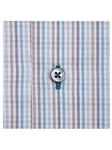 Sky & Beach Mini Check Import Estate Dress Shirt | Robert Talbott Fall 2016 Dress Shirts Collection | Sam's Tailoring