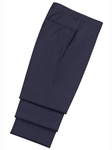 Navy Flannel Cashmere Blend Trouser | Hickey FreeMan Traveler Trousers  | Sams Tailoring