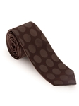 Brown With Circles Design Best Of Class Tie | Robert Talbott Fall 2016 Collection  | Sam's Tailoring
